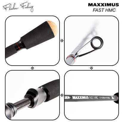 FLADEN 2pc 2.4m Maxximus Fast hmc 10-35g
