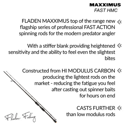 FLADEN 2pc 2.4m Maxximus Fast hmc 10-35g