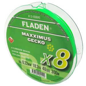 FLADEN 300m Maxximus 8X Gecko Braid