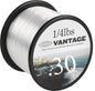 FLADEN Vantage Pro 1/4lb Clear Fishing Line