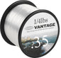 FLADEN Vantage Pro 1/4lb Clear Fishing Line