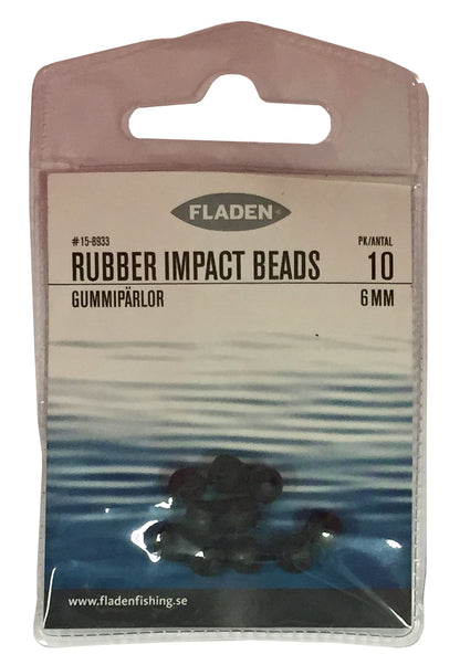 FLADEN 10pk Rubber Impact Beads 6mm