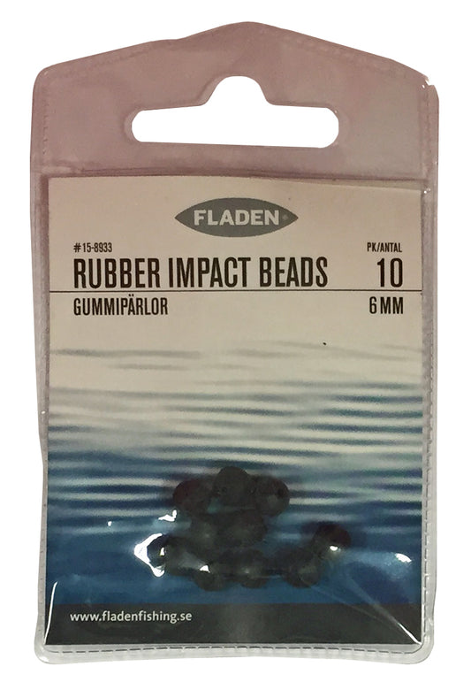 FLADEN 10pk Rubber Impact Beads 6mm