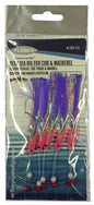 FLADEN Hokki Pink Tail 5 Hook Size  2/0 Rig