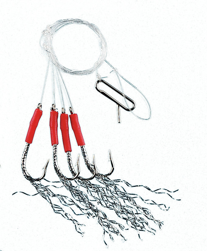 FLADEN SeaSilver Rig 4 Hook Size  2/0
