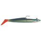 EDDY Jelly Jig Eel Silver/Green Fire tail