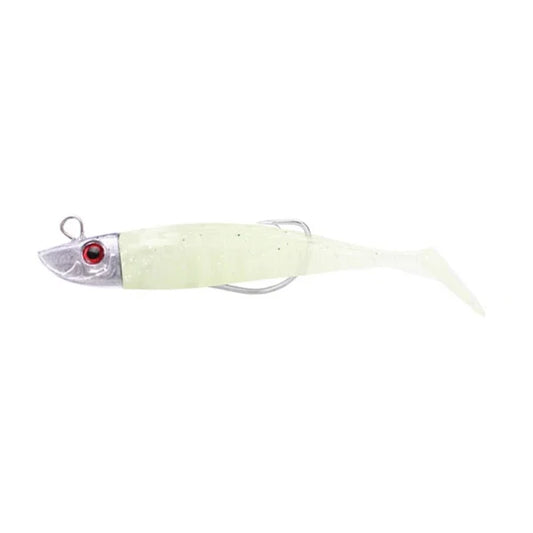 WSB Weedless Minnow Lumi Pearl 8.5g/80mm
